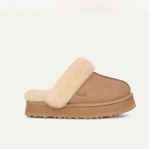 UGG Women's Tan Sheepskin Slippers